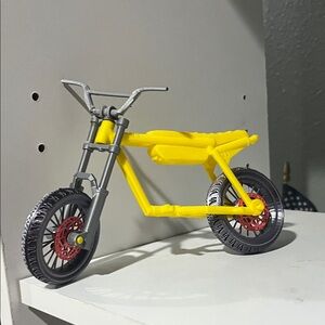 Yellow and Gray Kids Toy Motorcycle Super 73